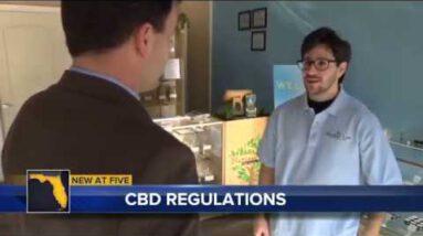 Natural Life owner Gabe Suarez Talks New CBD Regulations with WCTV News