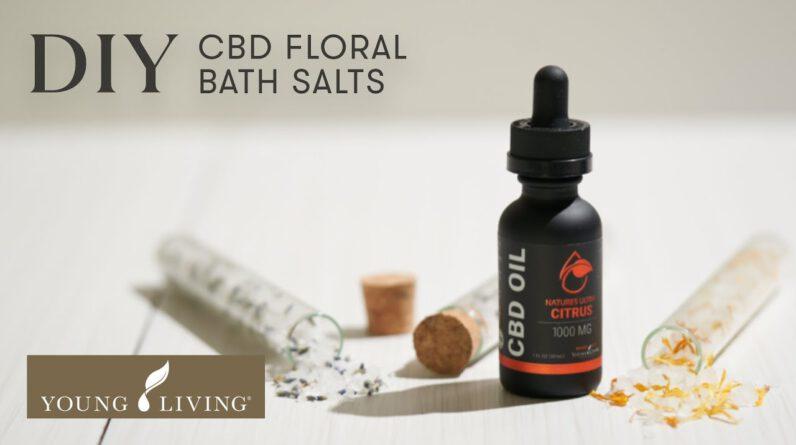 DIY CBD Floral Bath Salts | Young Living